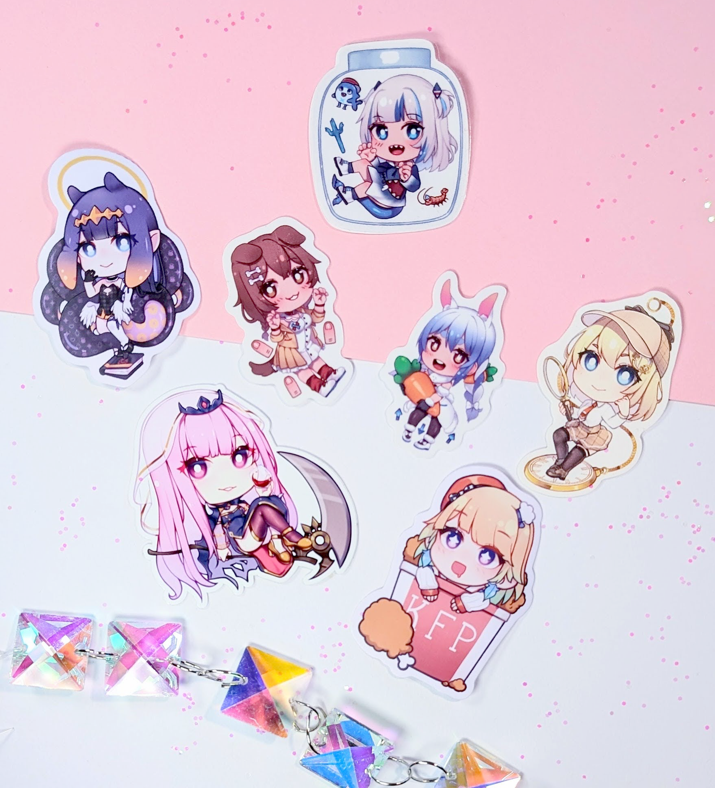 Hololive | Stickers (7) - r0cketcat Illustrations