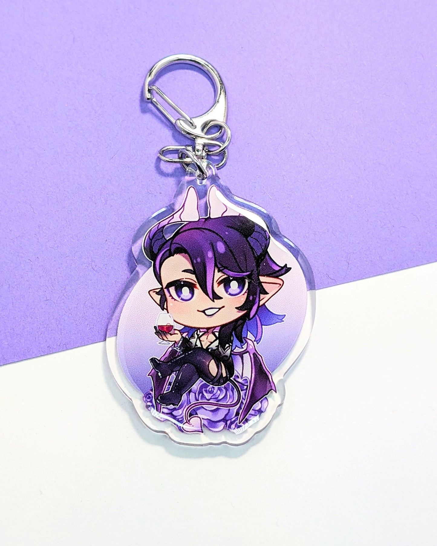Bubi | Keychain - r0cketcat Illustrations