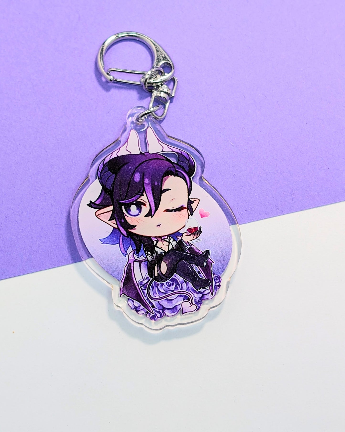Bubi | Keychain - r0cketcat Illustrations