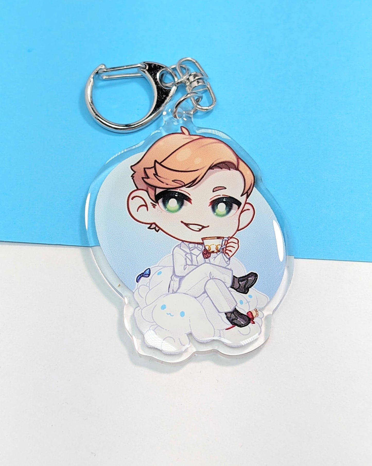 Cdawg | Keychain - r0cketcat Illustrations