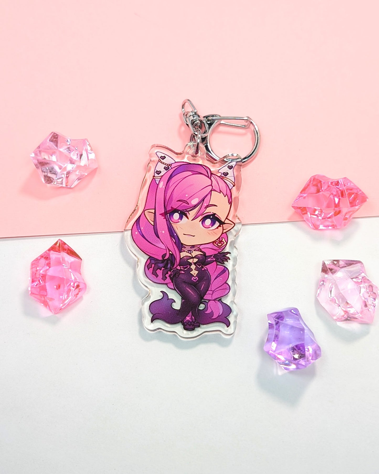 Underworld Goddess Mouse | Keychain - r0cketcat Illustrations