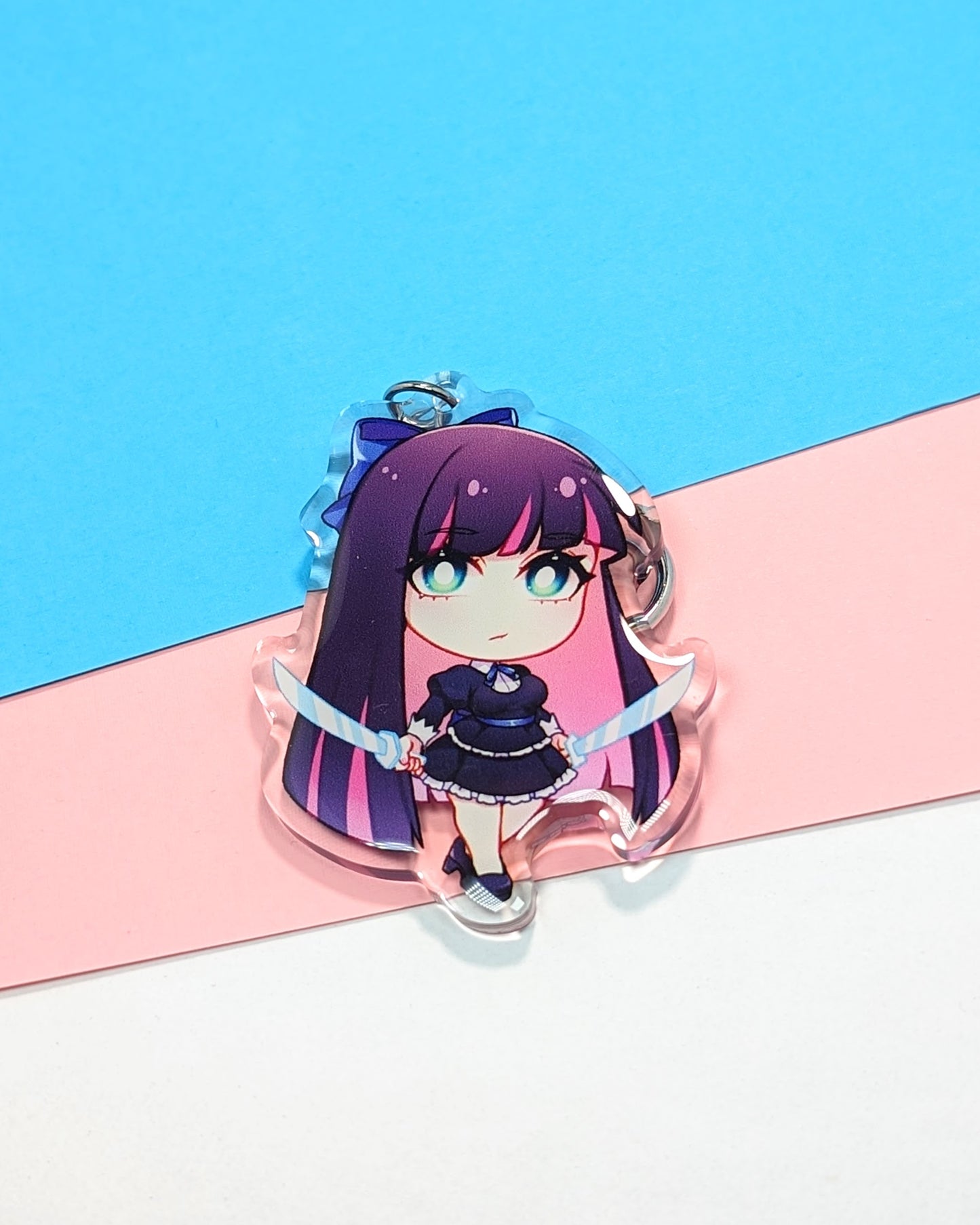Stocking |Keychain - r0cketcat Illustrations