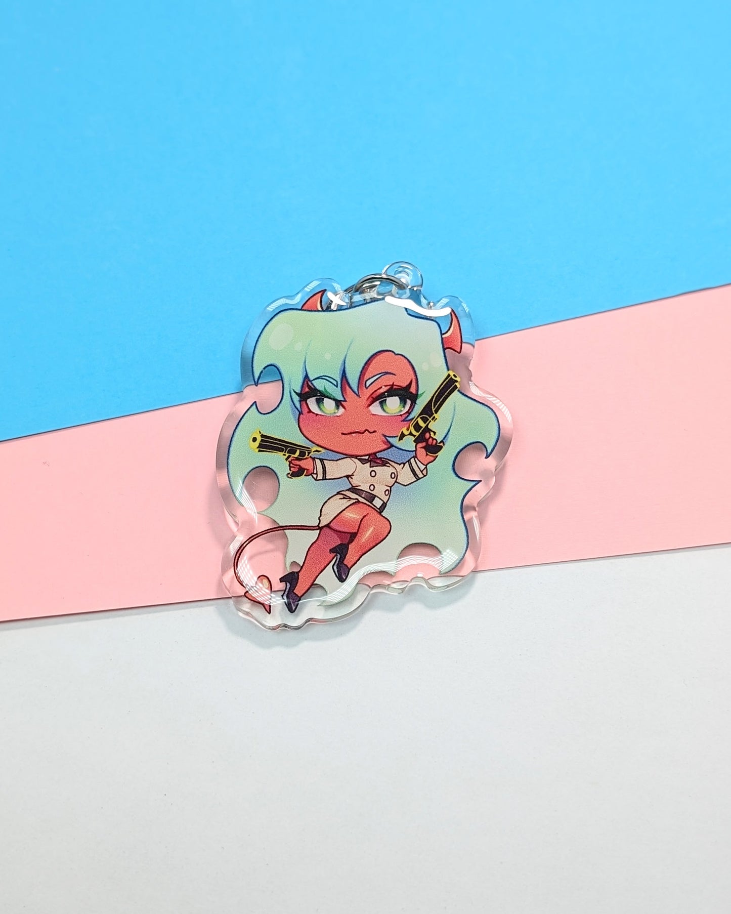 Scanty |Keychain - r0cketcat Illustrations