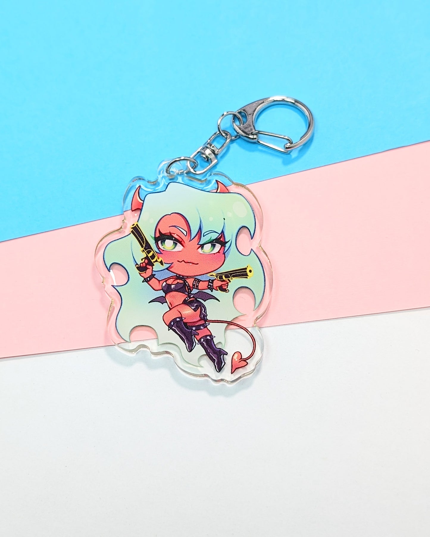 Scanty |Keychain - r0cketcat Illustrations
