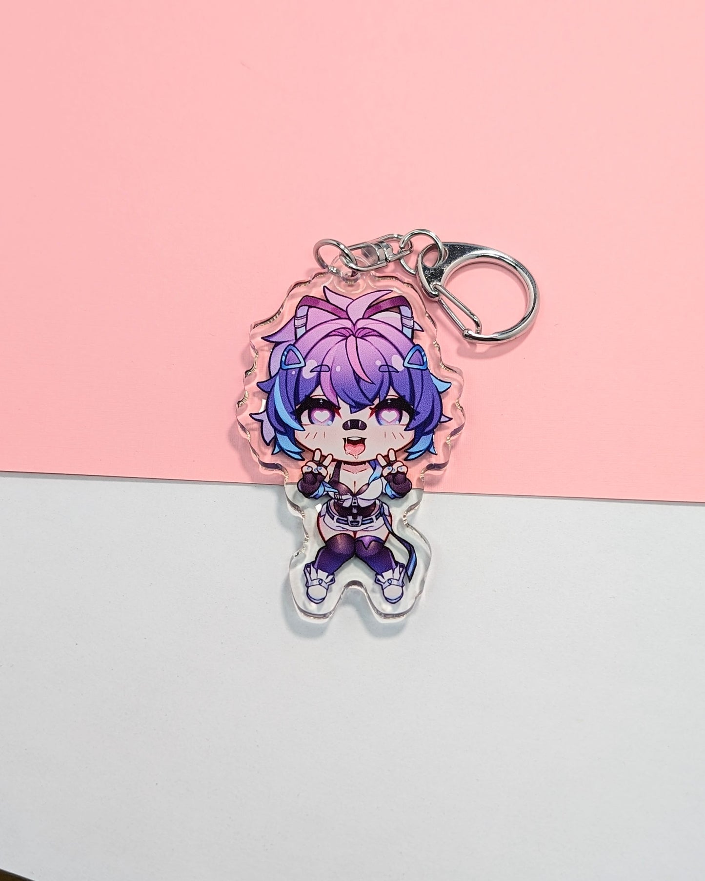 Projekt Melody 2.0 | Keychain - r0cketcat Illustrations