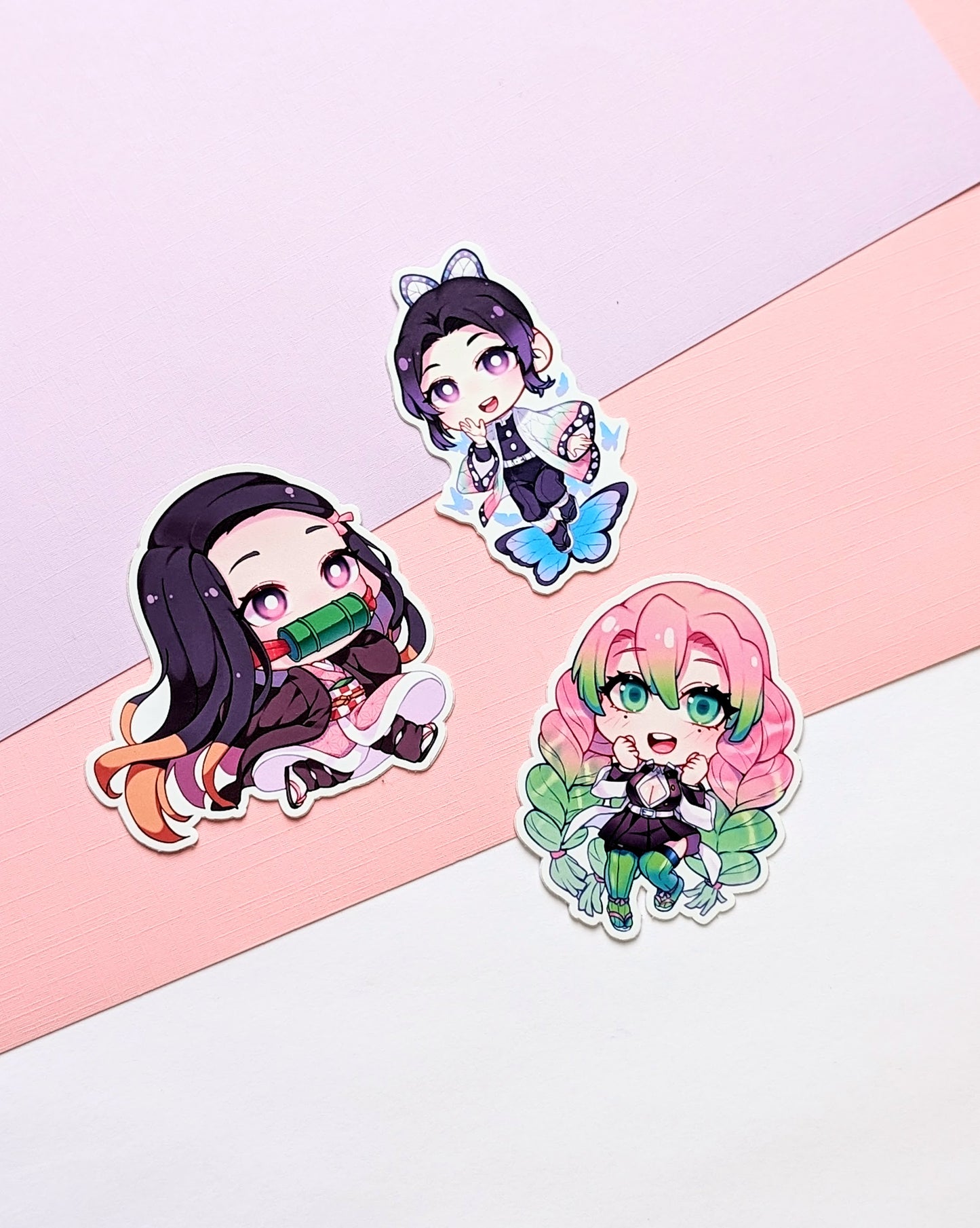KNY Girls | Stickers (3) - r0cketcat Illustrations