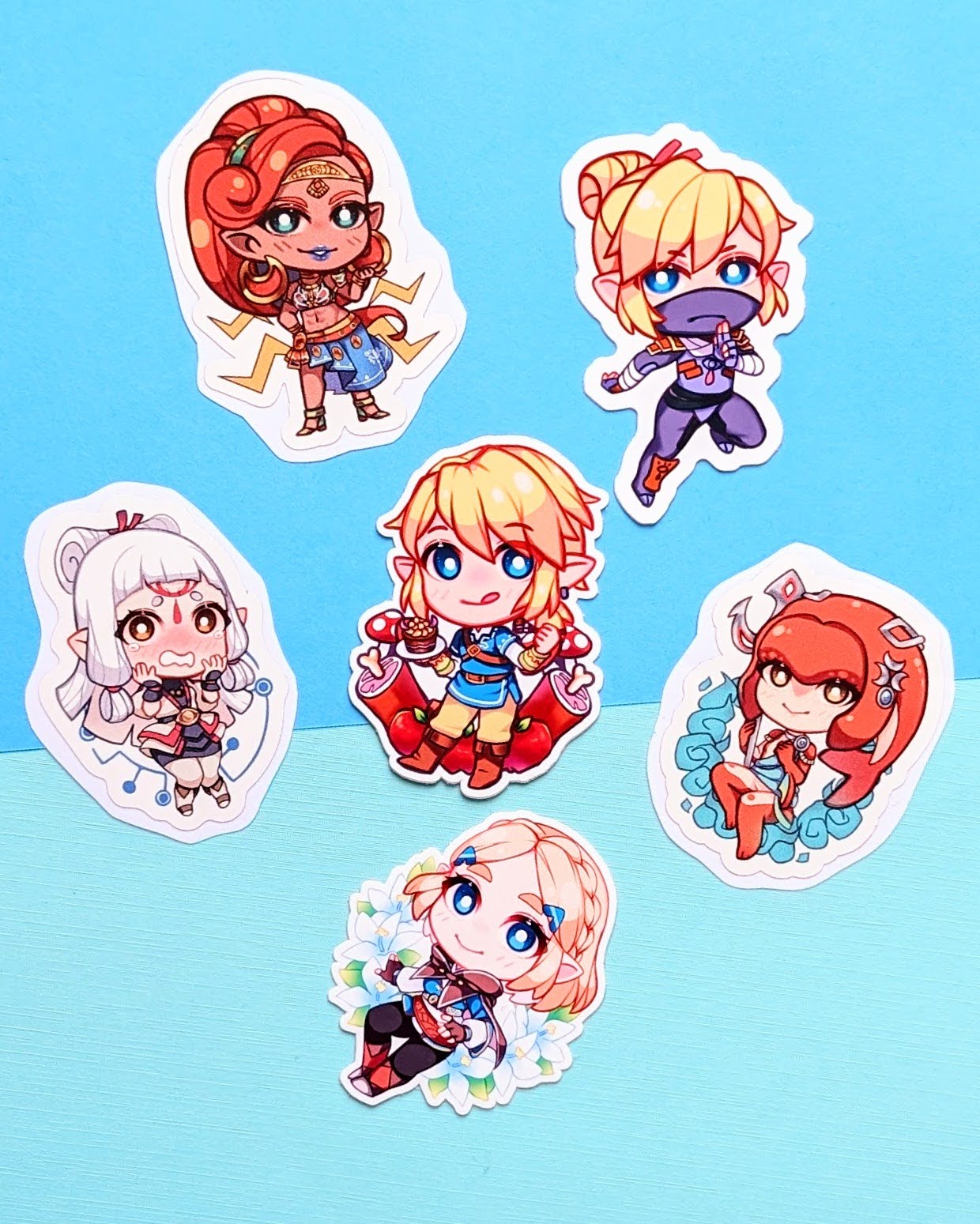Legend of the Wild | Stickers (5) - r0cketcat Illustrations