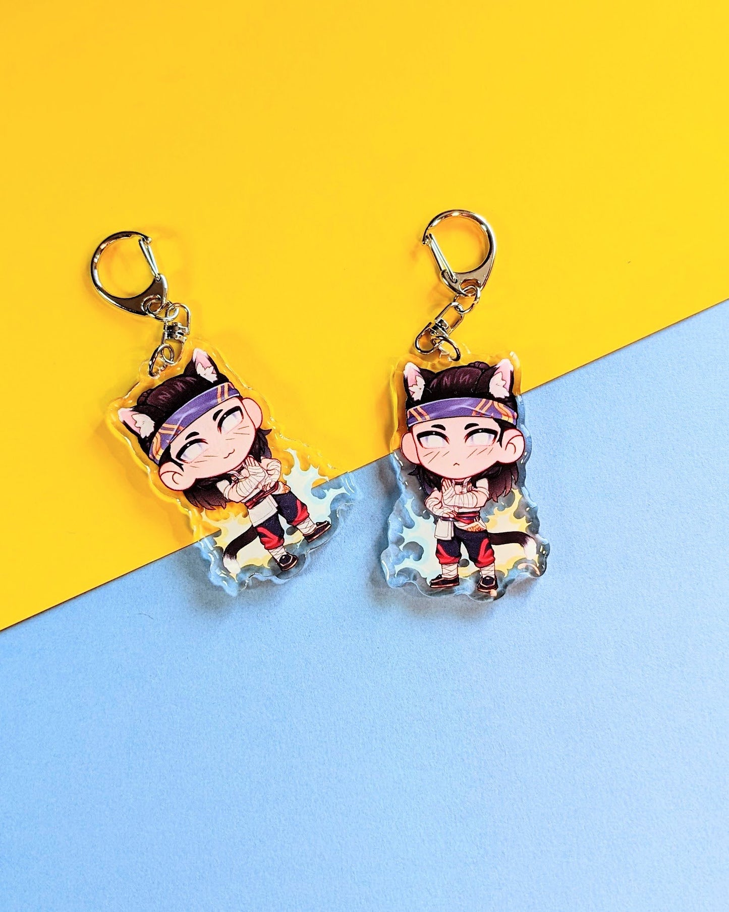 Pre-Order | Lord Liu Kang | Keychain - r0cketcat Illustrations