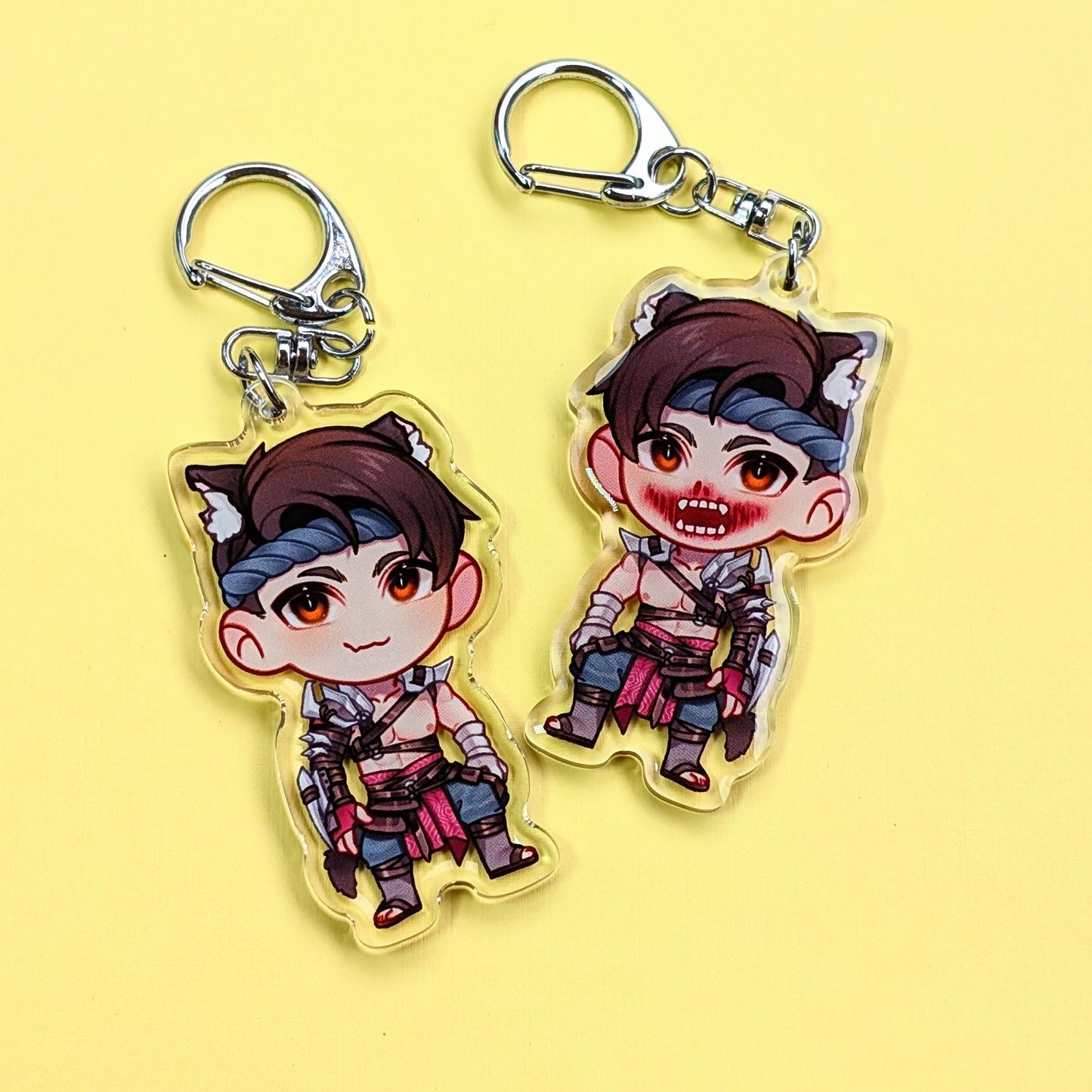 Havik | Keychain - r0cketcat Illustrations