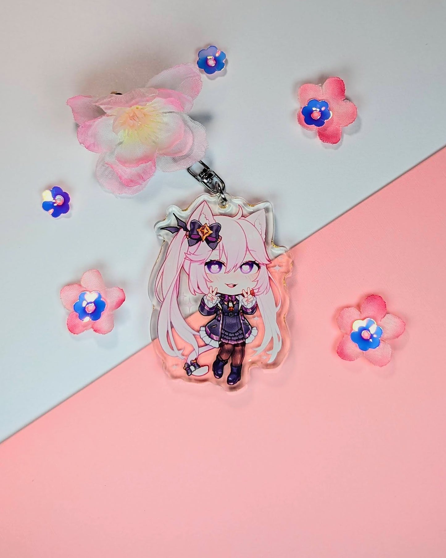 2022 Nyanners |Keychain - r0cketcat Illustrations