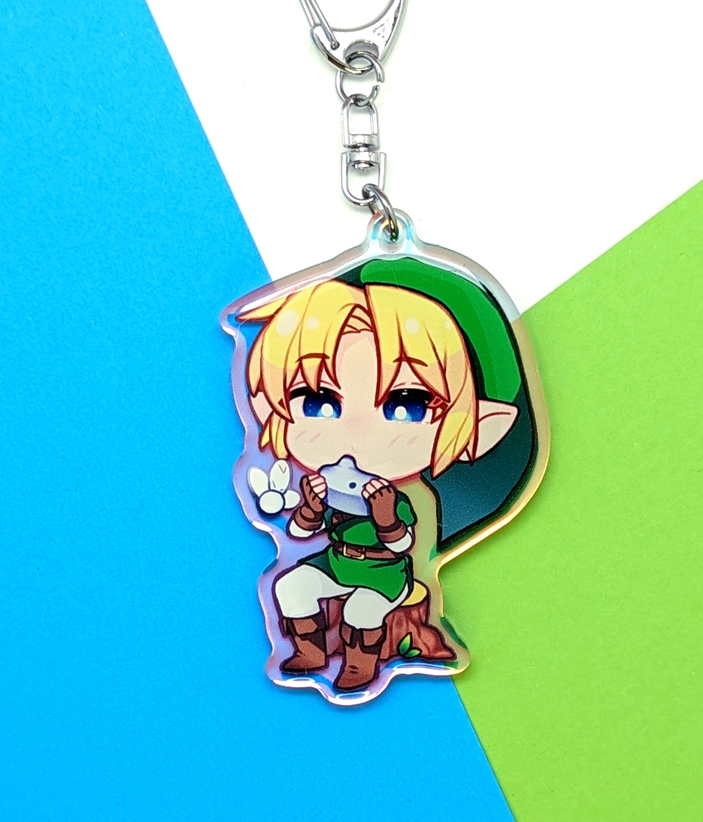 Time Hero | Keychain - r0cketcat Illustrations