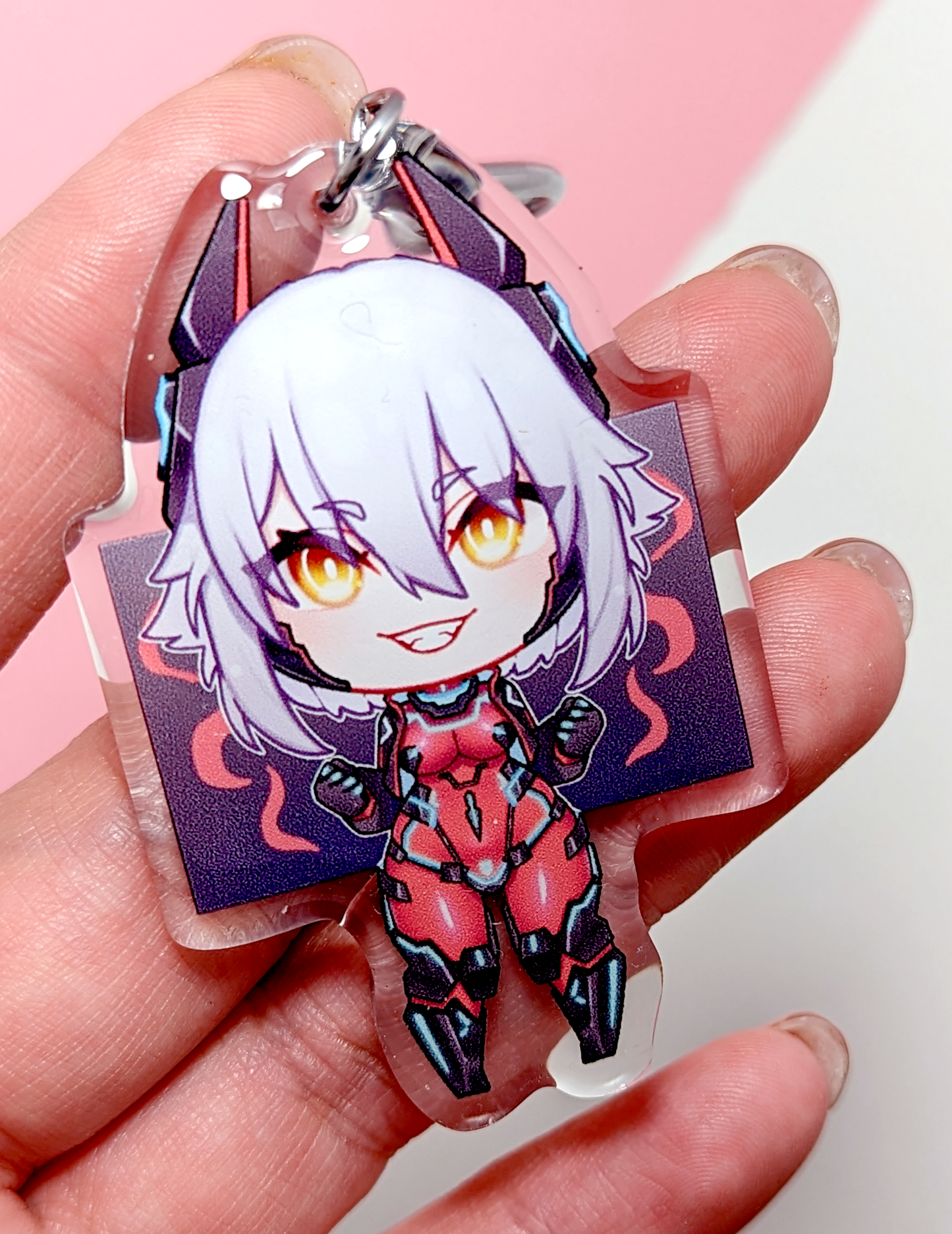 Zentreya | Keychain - r0cketcat Illustrations
