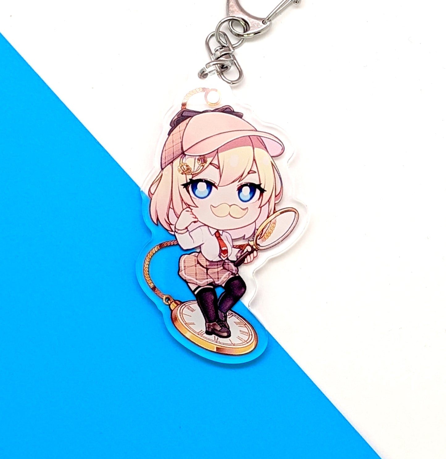 Amelia Watson | Keychain - r0cketcat Illustrations