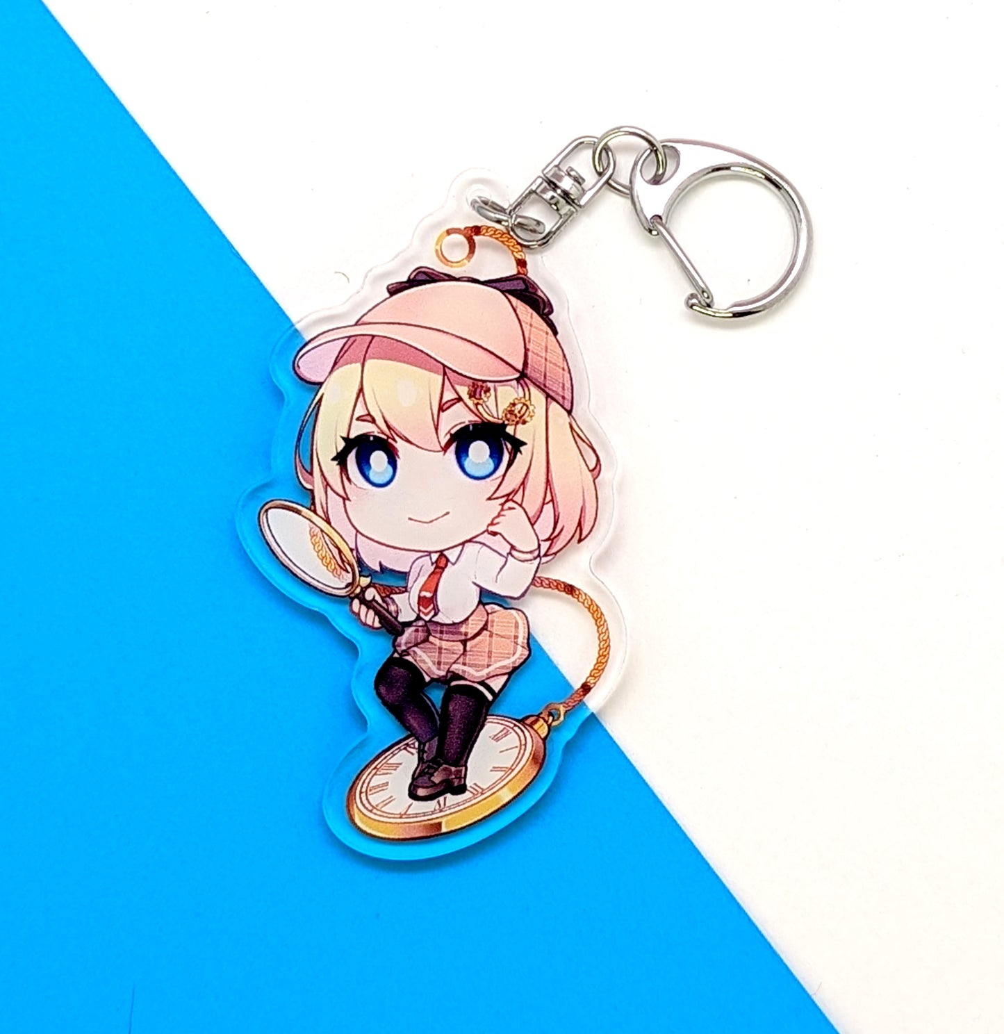 Amelia Watson | Keychain - r0cketcat Illustrations