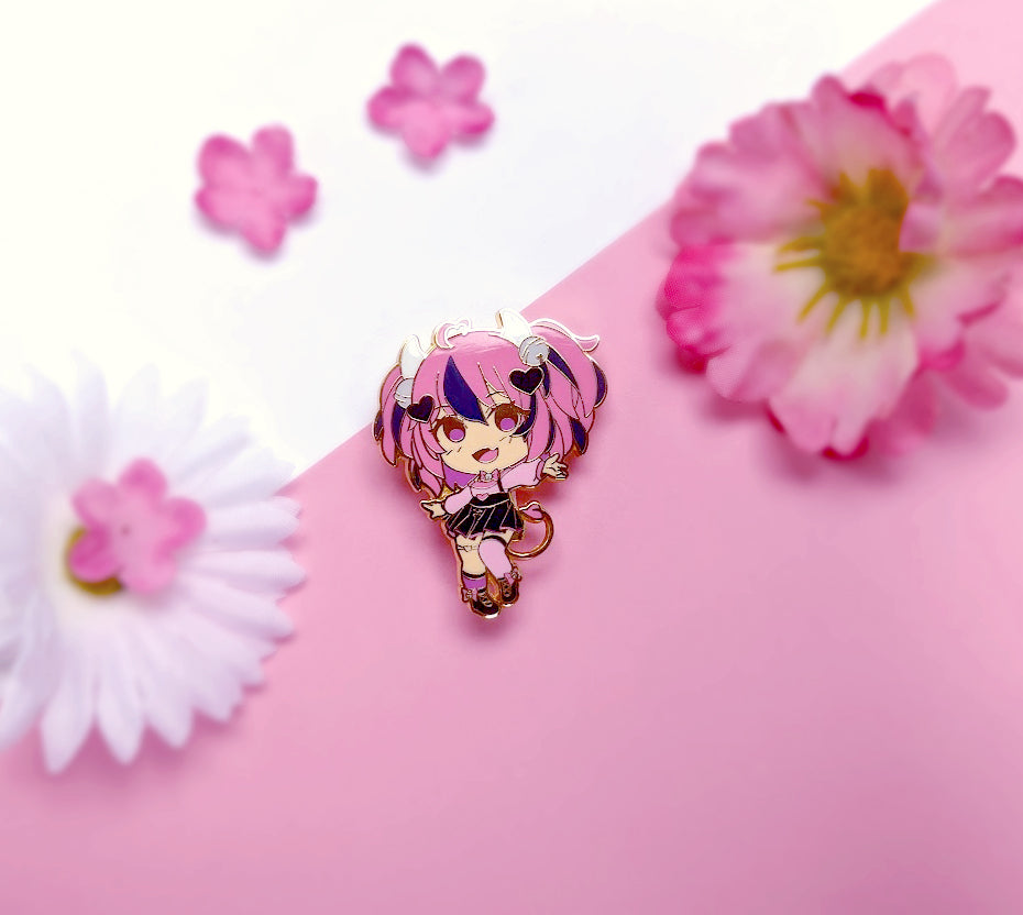 Ironmouse | Enamel Pin - r0cketcat Illustrations