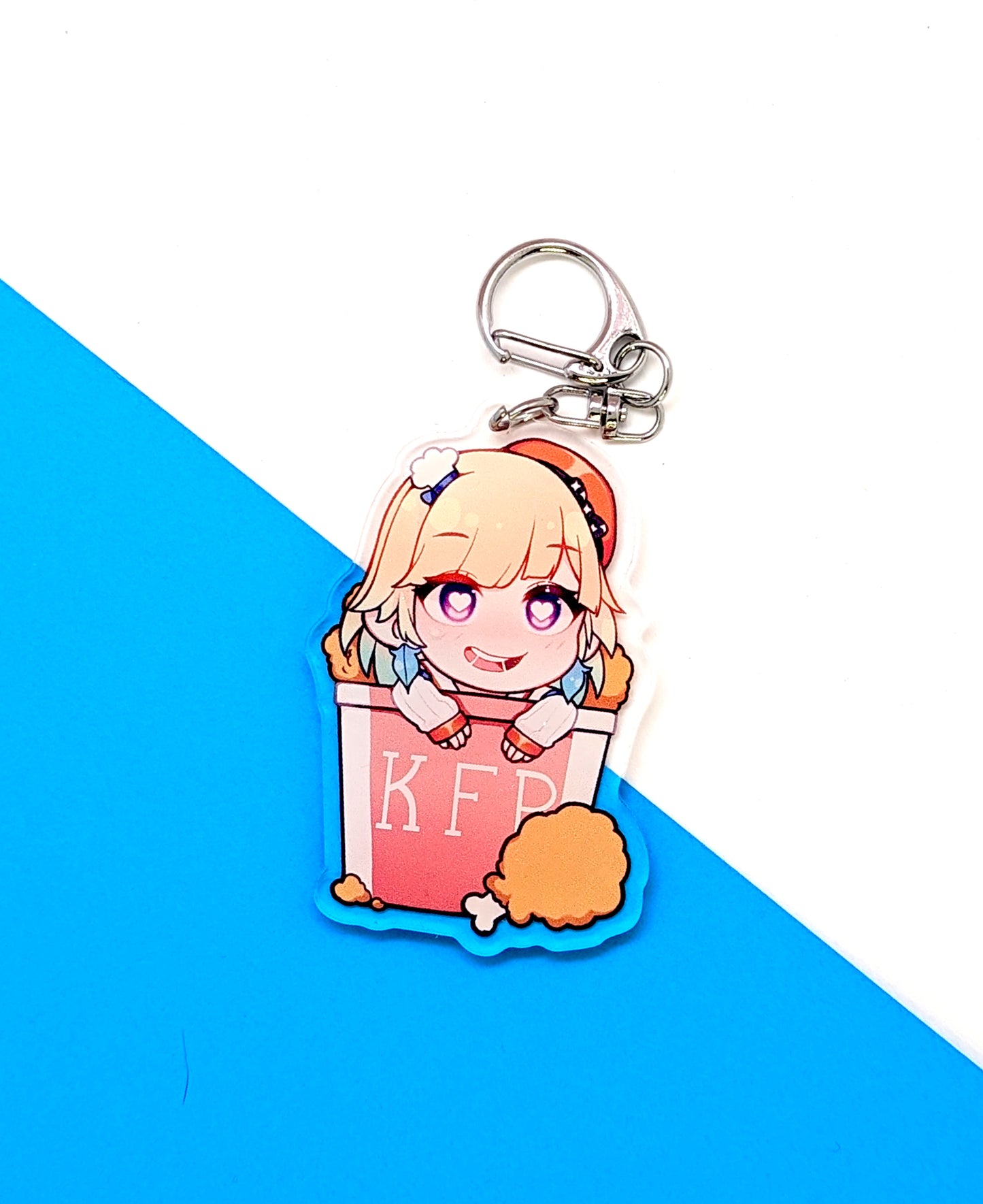 Kiara Takanashi | Keychain - r0cketcat Illustrations