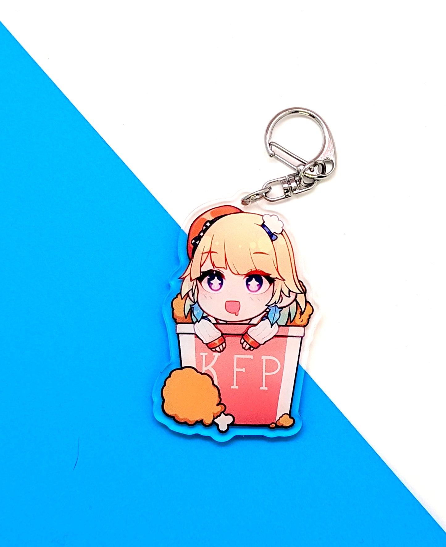 Kiara Takanashi | Keychain - r0cketcat Illustrations