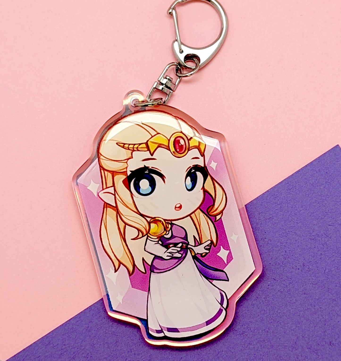 Time Princess | Keychain - r0cketcat Illustrations