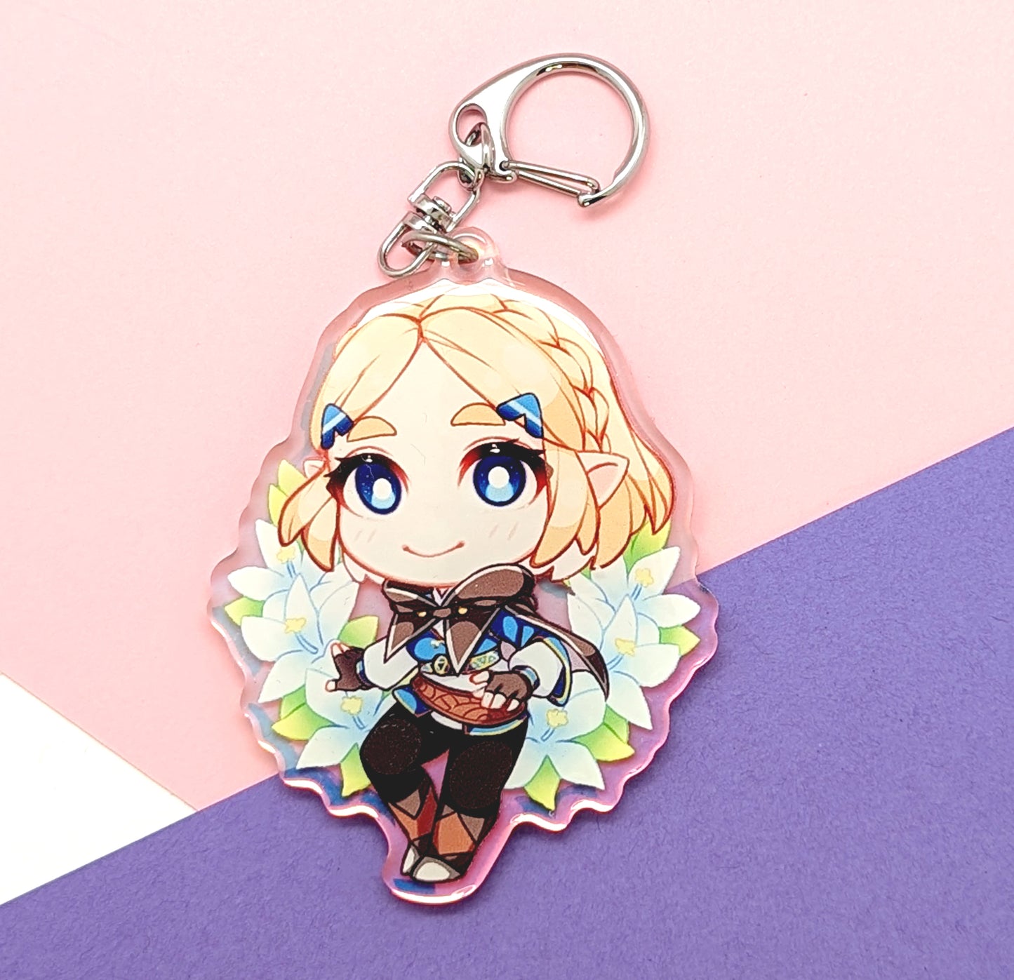 Of the Wild Princess | Keychain - r0cketcat Illustrations