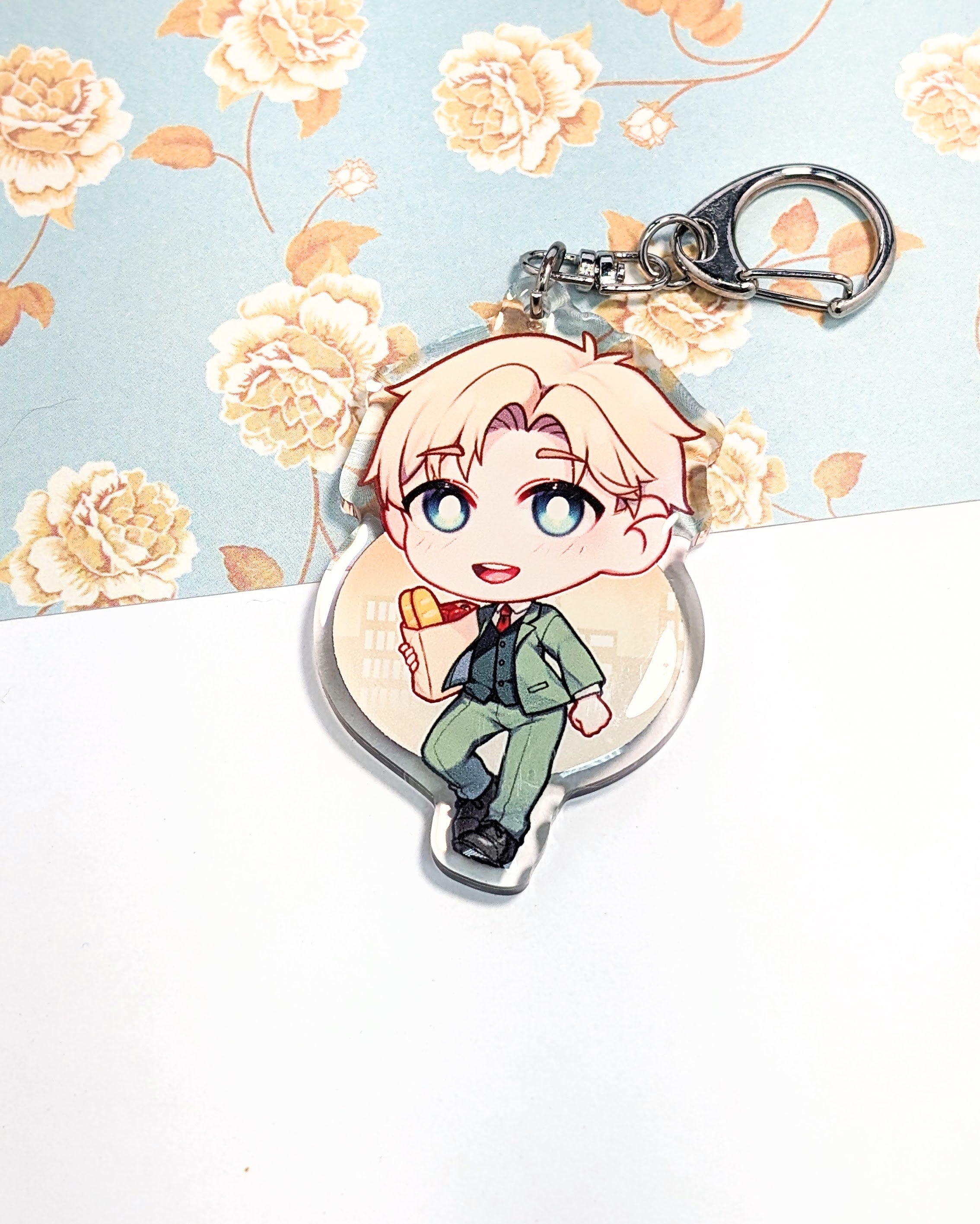 Loid Forger | Keychain – r0cketcat Illustrations