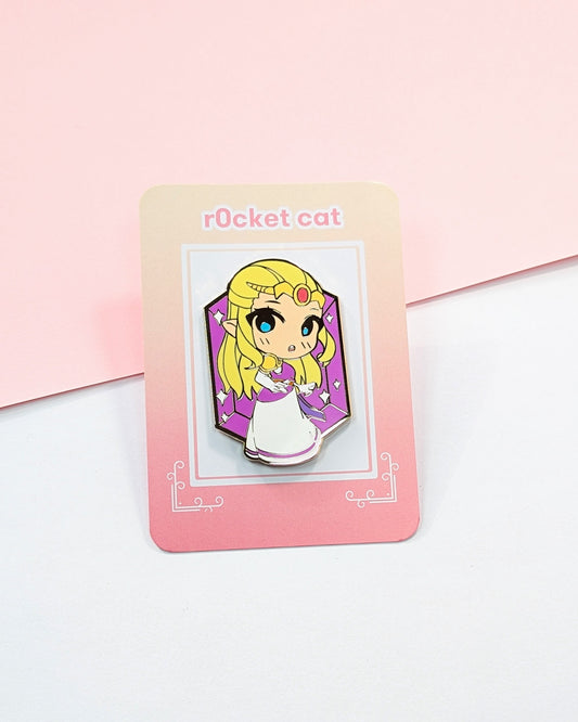 Princess OOT | Enamel - r0cketcat Illustrations