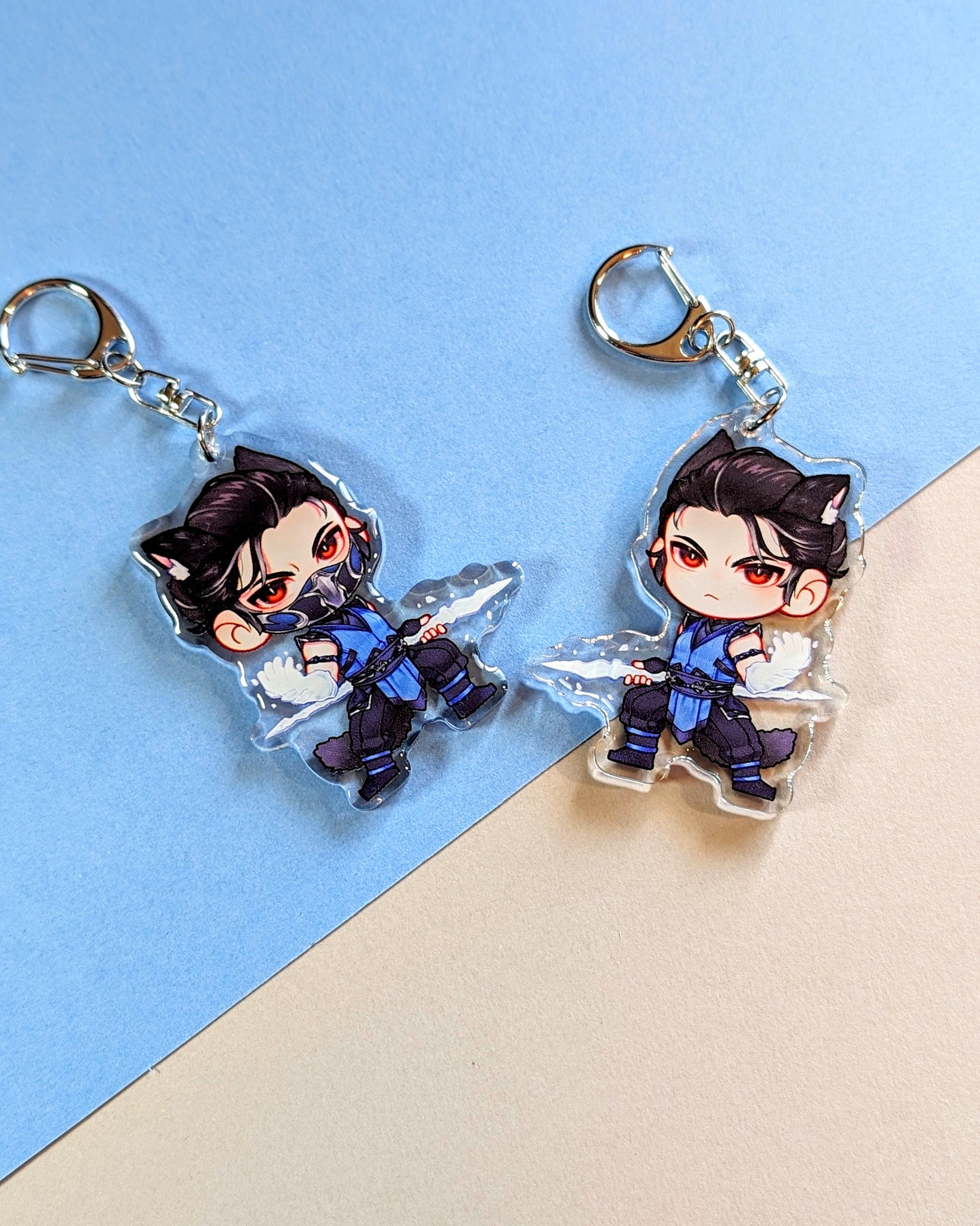 Pre-Order | Subzero | Keychain - r0cketcat Illustrations