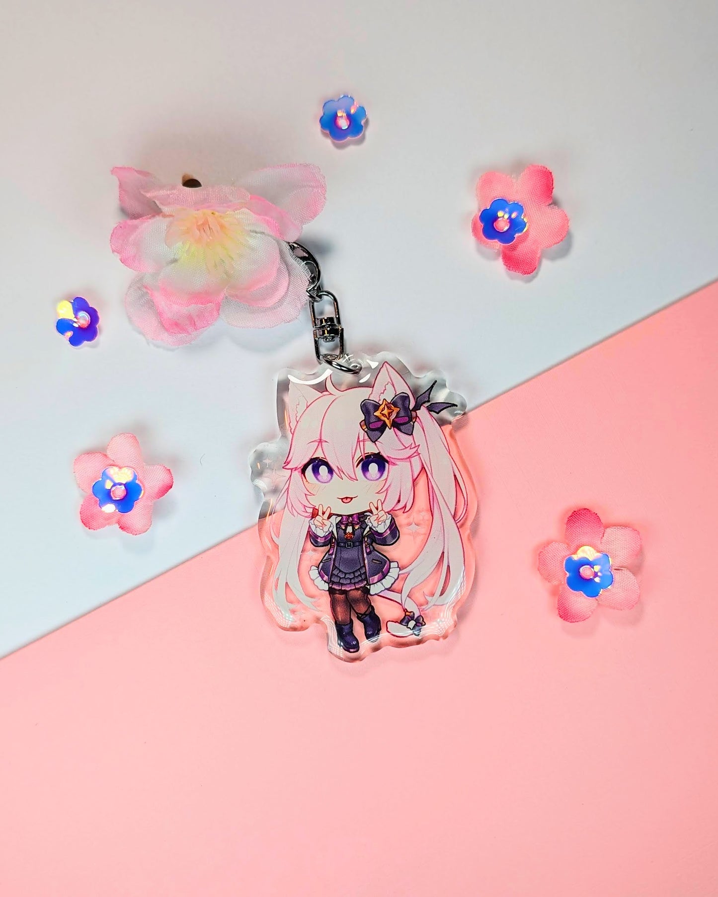 2022 Nyanners |Keychain - r0cketcat Illustrations